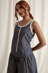 Lace Inserted Low Waisted Dress